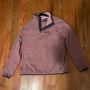 Patagonia Snap Pullover Zip Pockets Large L